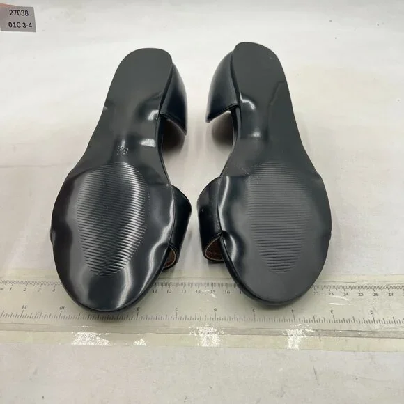 YDN Black Open-Toe Sandals - Picture 7 of 10